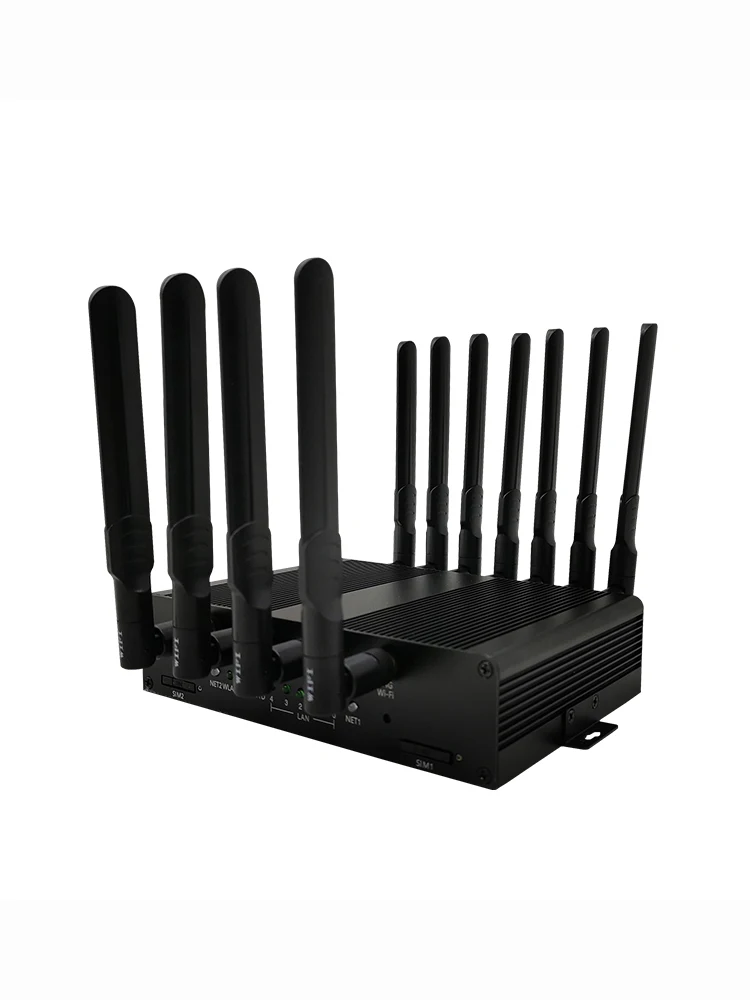 Gigabit Ethernet 5G Industrial Router Dual band Car WiFi