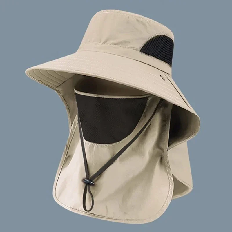 Outdoor UV Protection Bucket Hat – Sun Hat with Neck Flap for Hiking, Fishing & Camping view 6