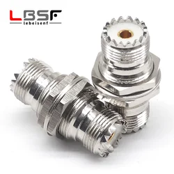 UHF-KKY coaxial high frequency adapter all copper SL16KKY M female UHF female to female with nut gasket