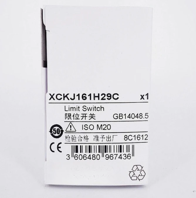 

Brand New Original XCKJ161H29C XCKJ161H29 Limit switch XC Standard XCKJ 1NC+1 NO snap action M20 Fast delivery