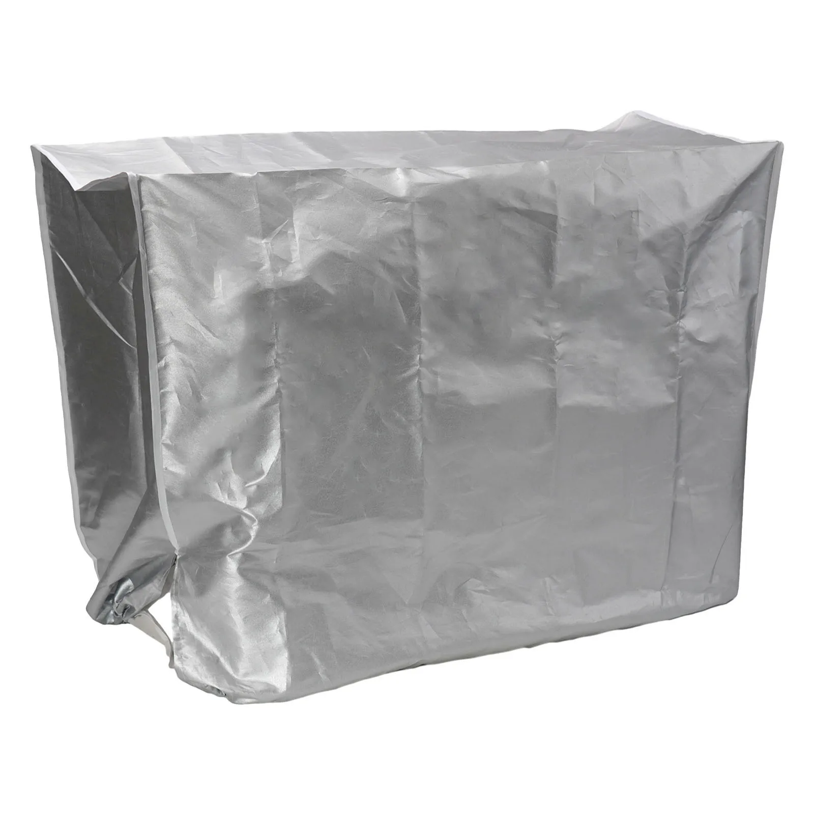 Brand New Exquisite High Quality Dust Cover Sunscreen Cover Silver Outdoor Polyester Air Conditioner Dustproof Cover