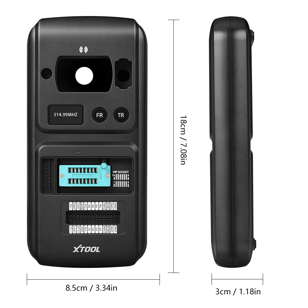 XTOOL KC501 kunci mobil & CIP Programmer Ecu pembaca Untuk Benz kunci inframerah menulis MCU/EEPROM Chip bekerja dengan X100 PAD3 A80 OBD2 alat