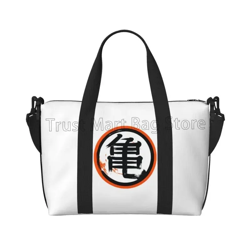 

Сумка-дафл DBZ Kanji для путешествий, складная, легкая, водонепроницаемая, для выходных и ночевок, с плечевым ремнем, спортивная, для спортзала, дорожная сумка
