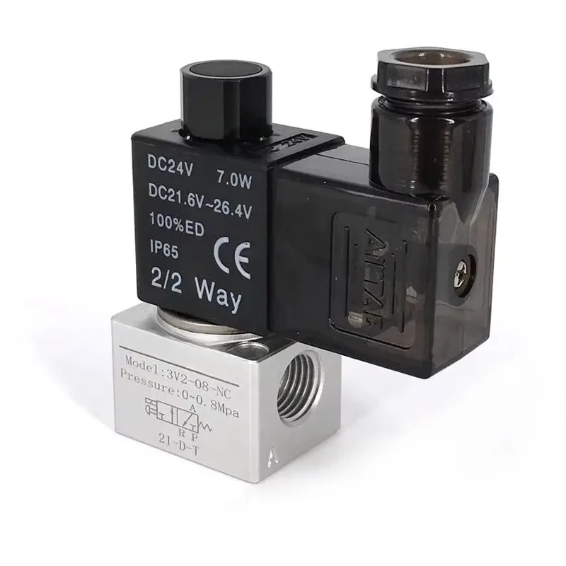 AirTac Control Element 3/2 Pneumatic Solenoid 3V2-06/08-NC/NO