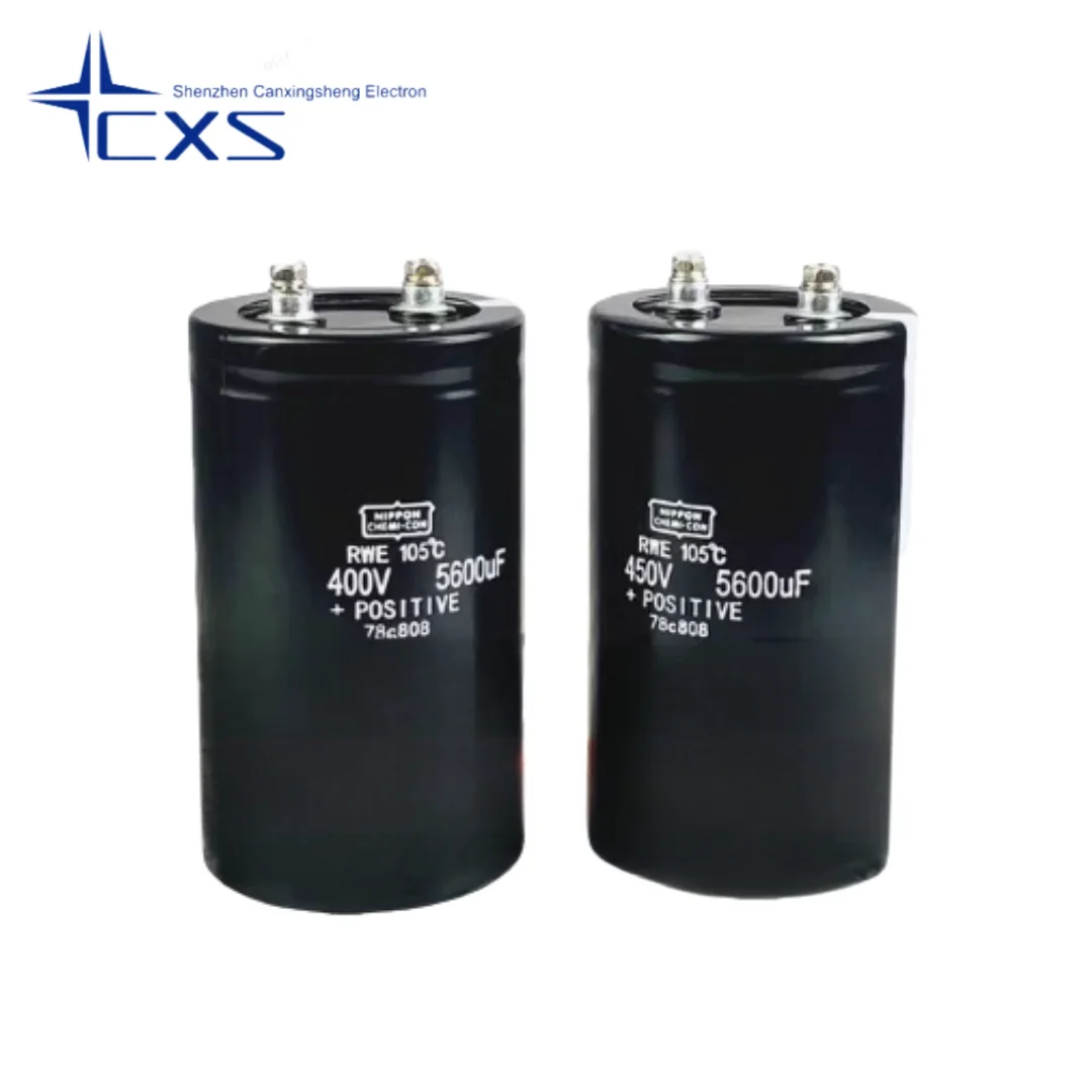 

450V5600UF 400V5600UF New Black Diamond Capacitor Imported inverter capacitor