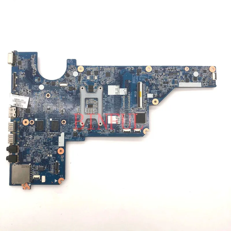 636375-001 650199-001 For HP G4-1000 G4 G6 G7 Laptop Motherboard DA0R13MB6E1 DA0R13MB6E0 HM65 HD6470 1GB DDR3 100%Test Tested OK