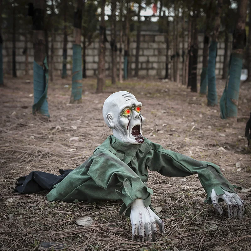 halloween-haunted-house-trick-props-halloween-bald-crawling-ghost-voice-activated-trick-electric-toy