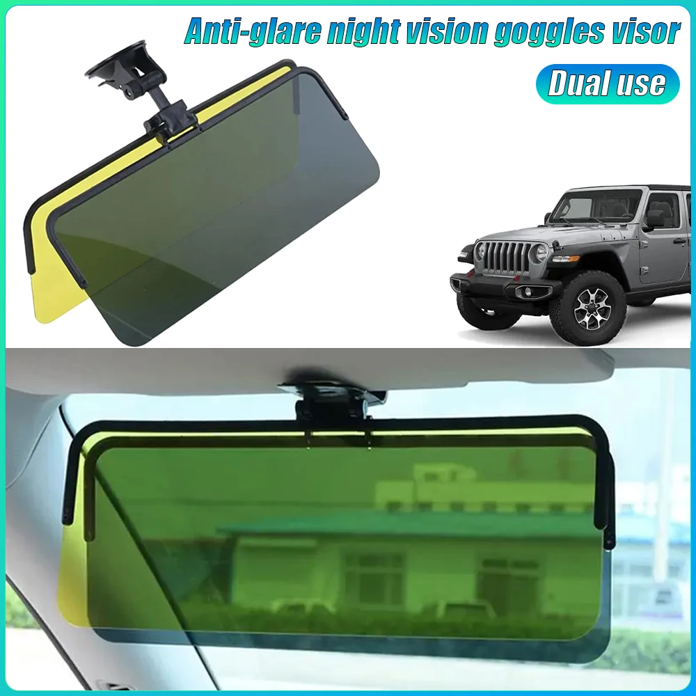 

UV Protection Car Visor Extender Anti Glare Car Sun Visor Auto Visor Extender Attachment Vehicle Interior Spare Parts