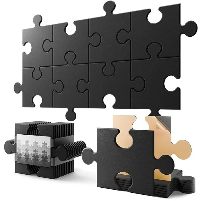 

Puzzle Self Adhesive Felt Wall Stickers Kindergarten Works Background Wall Bulletin Message Board Thick 9mm Felt Tile Floor Mats