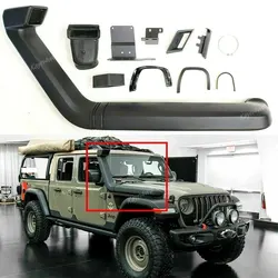Off Road 4x4 Modified Accessories Air Ram Intake System Snorkel Kit For Jeep 18-24 Wrangler JL & 20-24 Gladiator JT 2.0/3.L