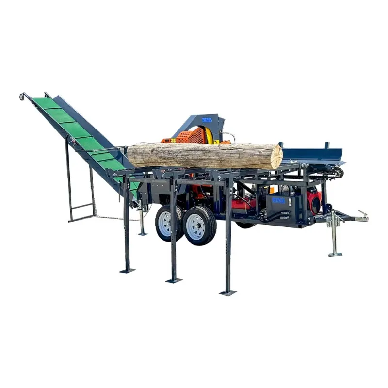 Firewood Processor Horizontal Timber Log Splitter Firewood Process Log Splitter Wood Processor Firewood Machine