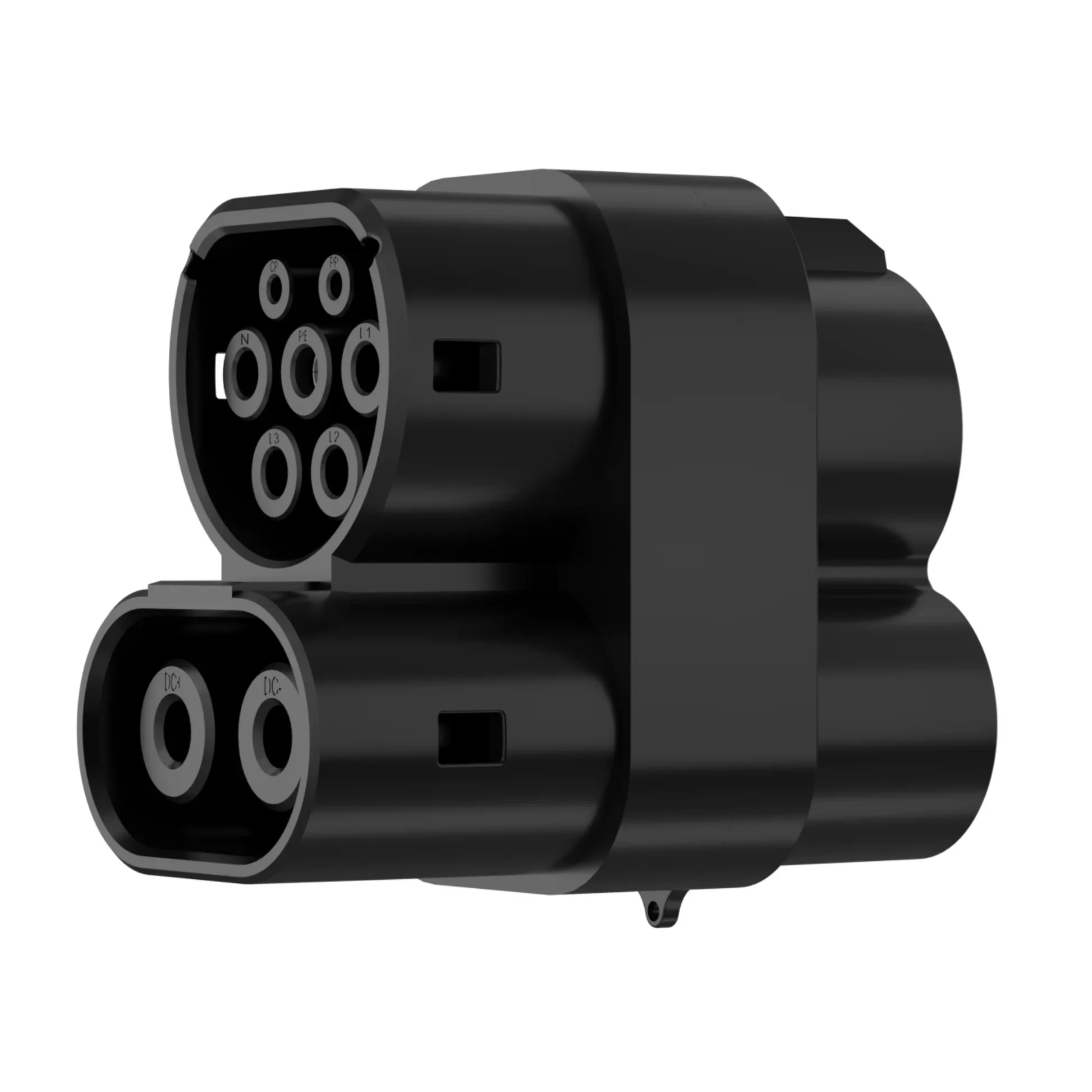 

CCS1 to CCS2 EV Adapter DC 250A 1000V 250KW CCS Combo1 Plug Station Charging Connector for Electric Vehicle Adaptor Accessories