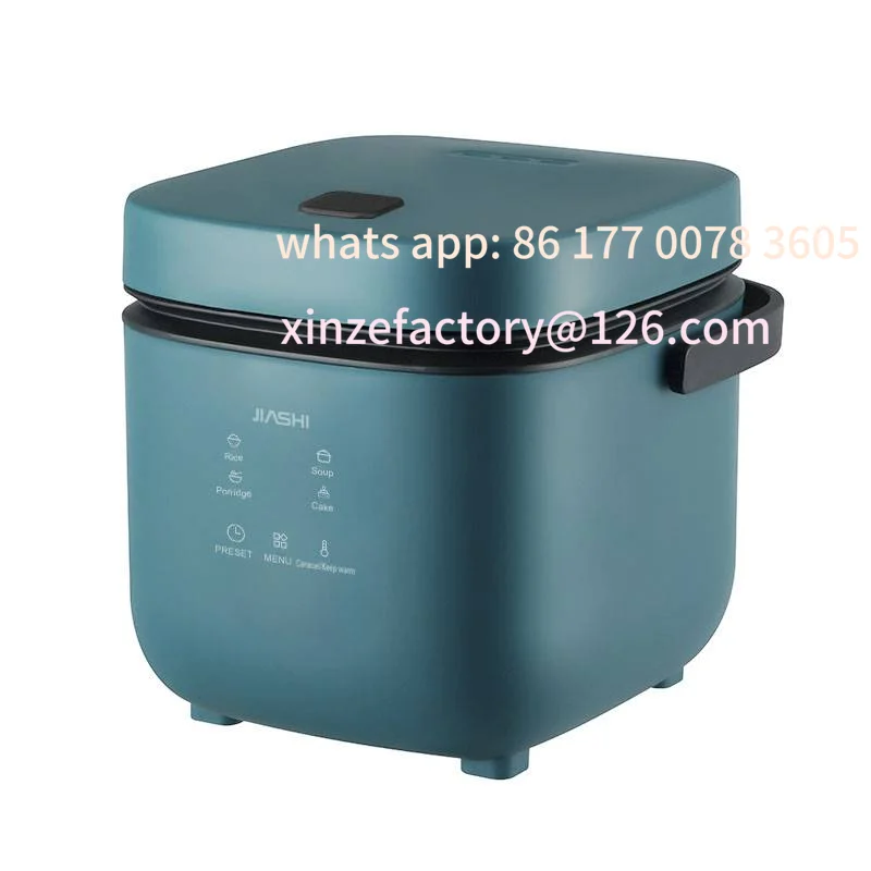 

Customizable Mini Rice Cooker Automatic Household Kitchen Electric Cooking machine 1-2 People Food Warmer Steamer