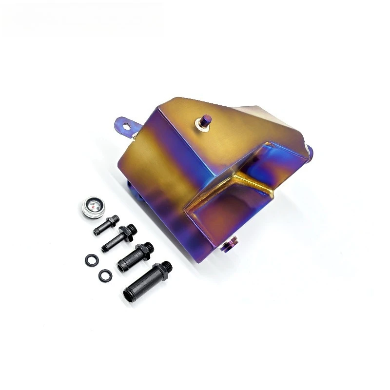 SPEEDWINNER Factory New Development Titanium Baffled Coolant Expansion Tank in Custom Color for Type R FL5 Upgrade