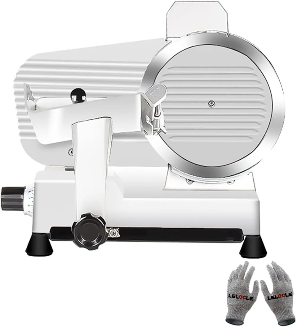 

Commercial Meat Slicer 340W Frozen Meat Cheese Deli Slicer