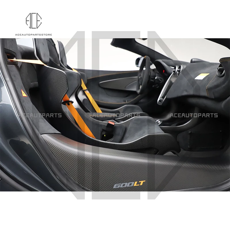 

Dry Carbon Fiber Side Door Sill For Mclaren 540C 570S 570GT 600lt Carbon Fiber Door Panel Cover 600LT Style