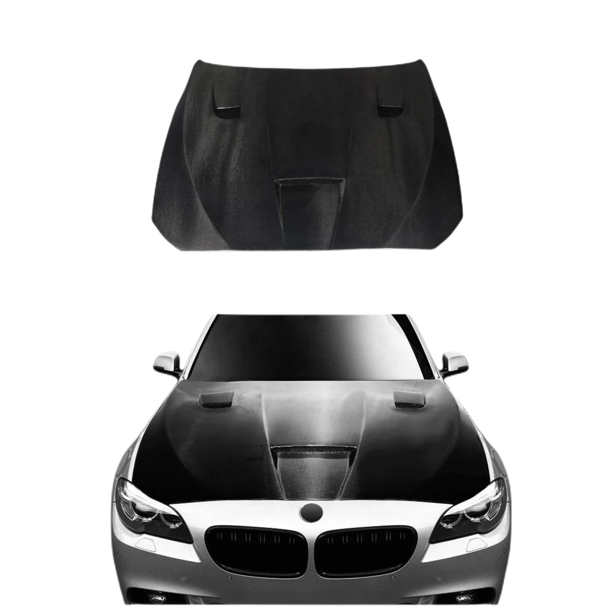 

Высококачественный капот двигателя из углеродного волокна для BMW 5 серии F10, капот 2011-2017