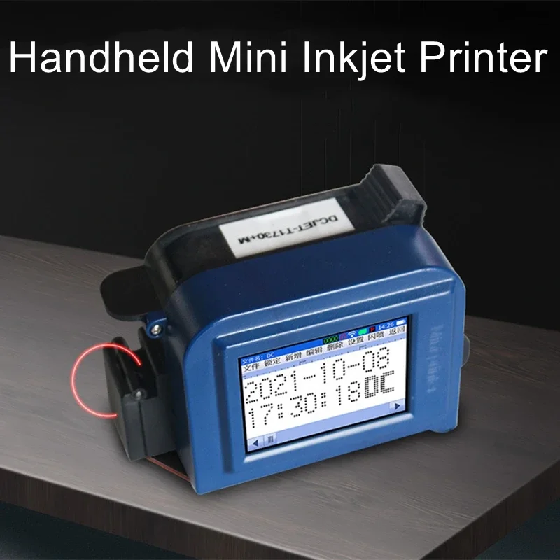 

Automatic handheld coding machine inkjet printer print production date bottle cap plastic packaging bag mini inkjet artifact