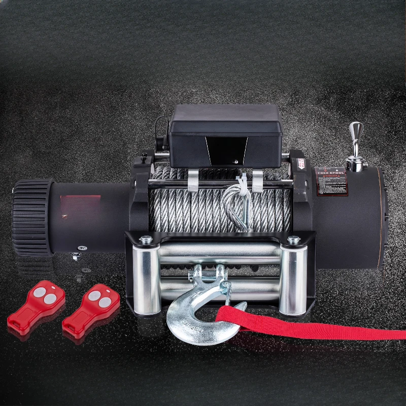 

12V24V Off-Road Light Truck Rescue Obstacle Clearance Heavy Duty Electric Winch