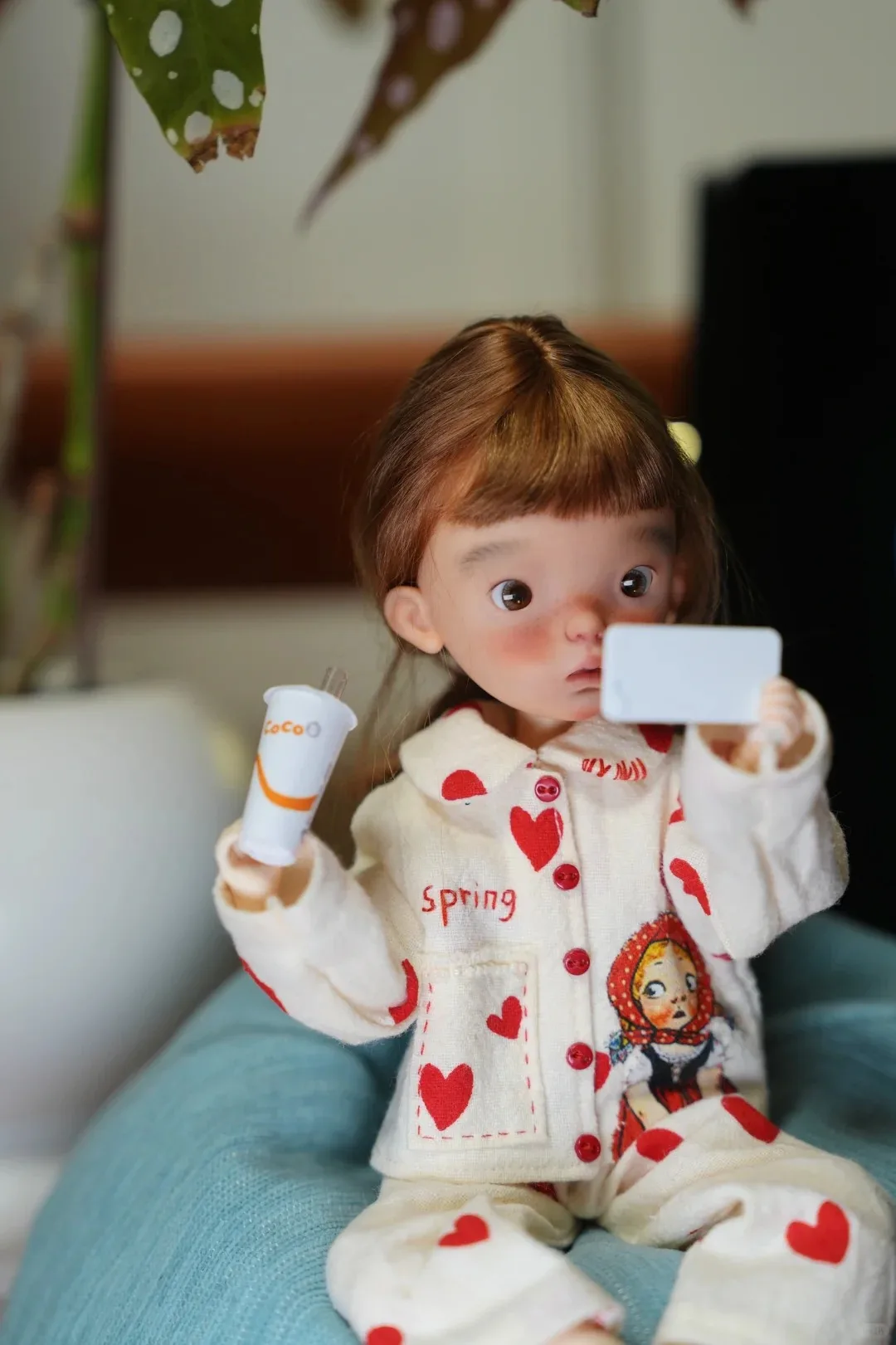 God Girl SD Doll Resina solida landoudou Nuda BJD Doll 1/6 Speciale amy Bean Body Carino Piccolo panno Trucco Nuovo