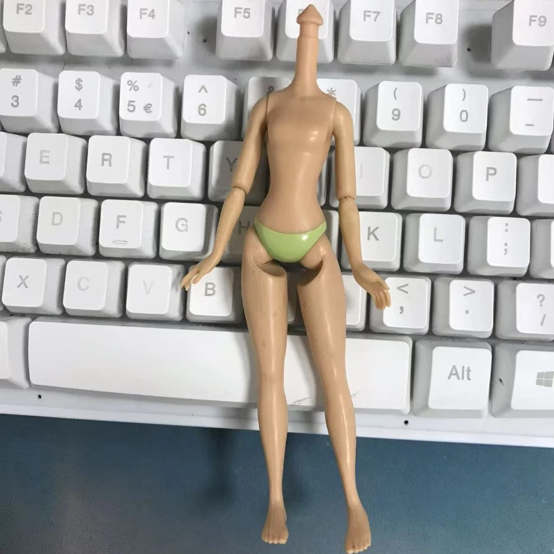 1 Pieces 13.5cm Body Mini Doll's Accessories Multi Joints Movable 1/8 Bjd