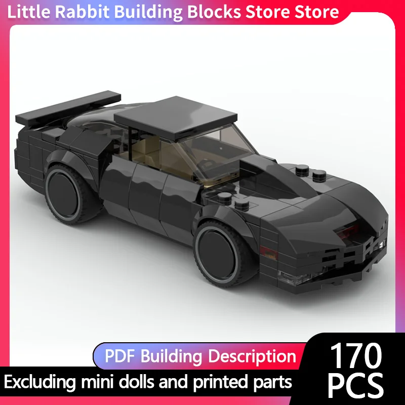 Speed Racing Car Model MOC Building Bricks Intelligent Sports Car Modular Technology Children Holiday Gifts Assemble Toys Suit