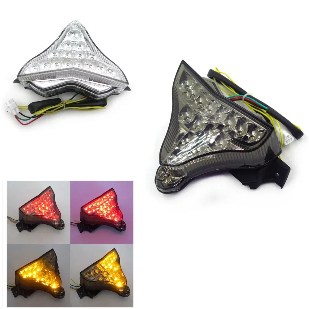 Motorcycle Part LED Tail Brake Light Wtail Lamp Assembly for Yamaha YZF R1 YZF-R1 2009-2014 Lens