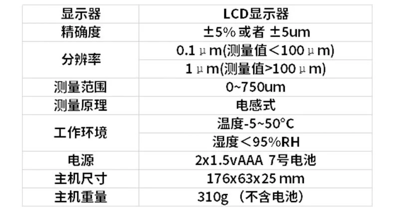 جهاز اختبار خشونة السطح الرقمي المحمول #5