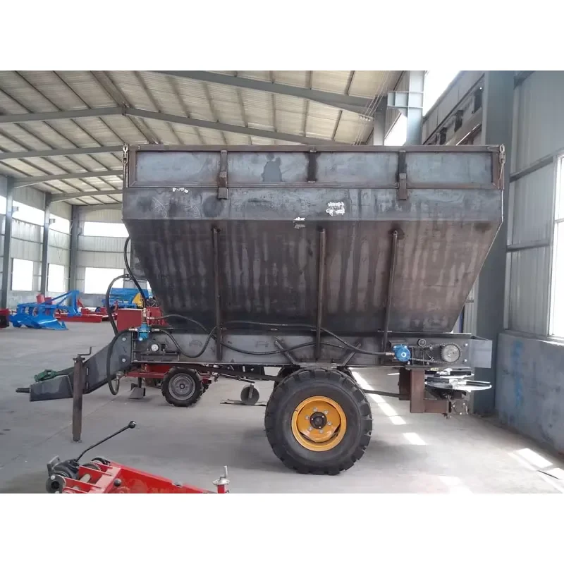 Tractor Load of High Performance Fertilizer Spreader Two Plates of Organic Fertilizer Fertilizer Machine Manure Spreader