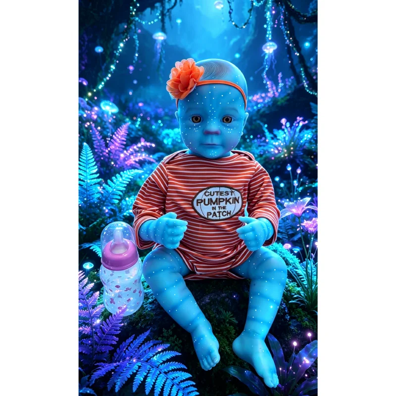 19''real-picture-reborn-felicia-avatar-realistic-baby-handmade-3d-skin-painted-hair-visible-veins