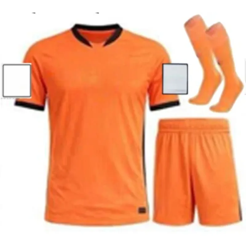 Nieuw 2026 2027 Holland 2026 Nederland thuisshirt kinderen oranje shirt op maat decoratief schilderwerk - afbeelding 2