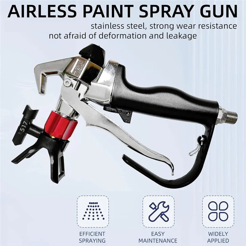 

ABLL-Airless Paint Sprayer High Pressure 3550 PSI,Nozzle Guard,Reversible Sprayer Tips 517 For Pump Sprayer Parts Accessories