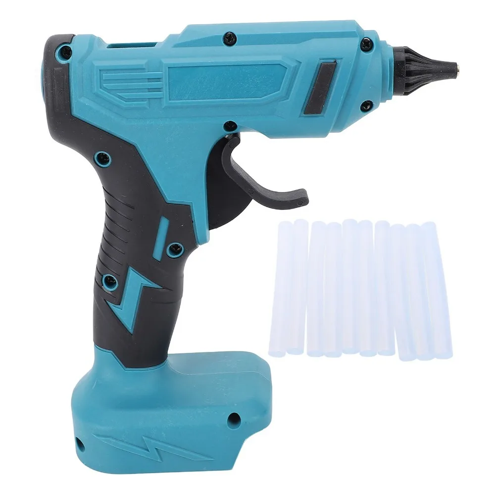 Compact Rechargeable Hot Melt Gun Multifunctional 60W Hot Glue Gun Cordless Glue Gun Industry