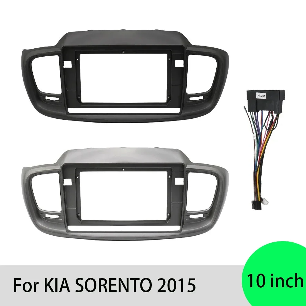 For KIA SORENTO 2015 10inch Car Radio Frame Android Car Player Car Panel