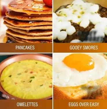 

Non-Stick Double-Sided Pancake Spatula - Flip Cooking Design, Even Heat Distribution, Suitable for Induction and Gas Stoves - Di