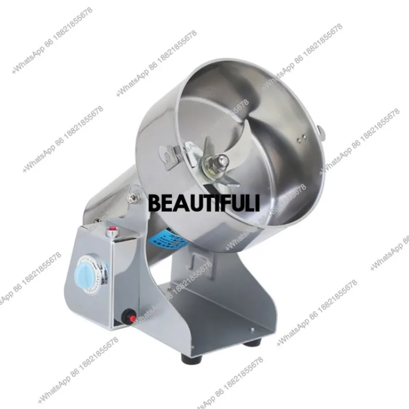 Electric Spice Grinder/ Powder Mill Machine/ Dry Ginger Garlic Powder Grinding Machine Maize Flour Mill 5