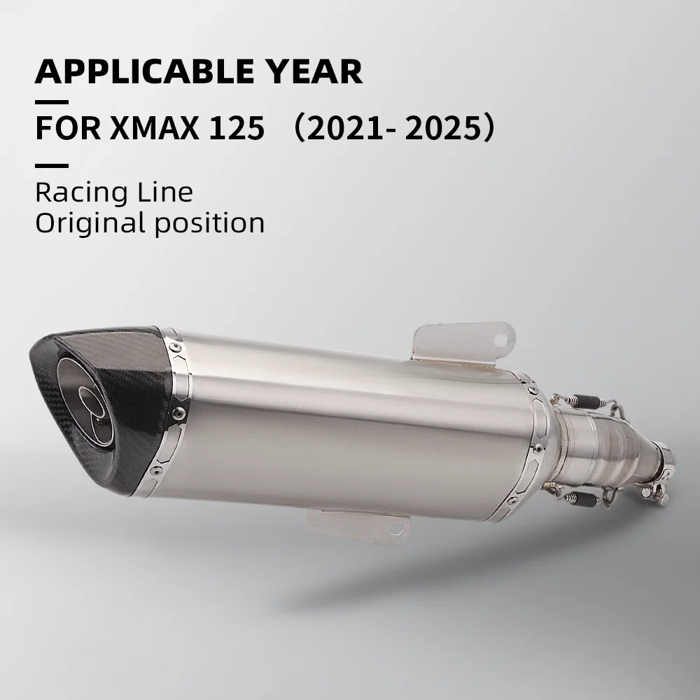 High quality slip on per xmax 125xmax 125xmax 125 2021 2022 modified front connecting pipe