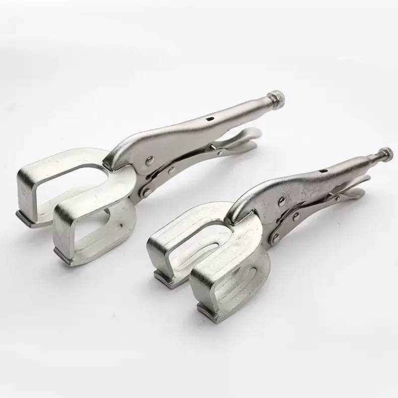 With Special Thickness of 9 Inches  Industrial Clamps  Fixed Welding Clamps Multi Functional Heavy-duty Pipe Welding Pliers