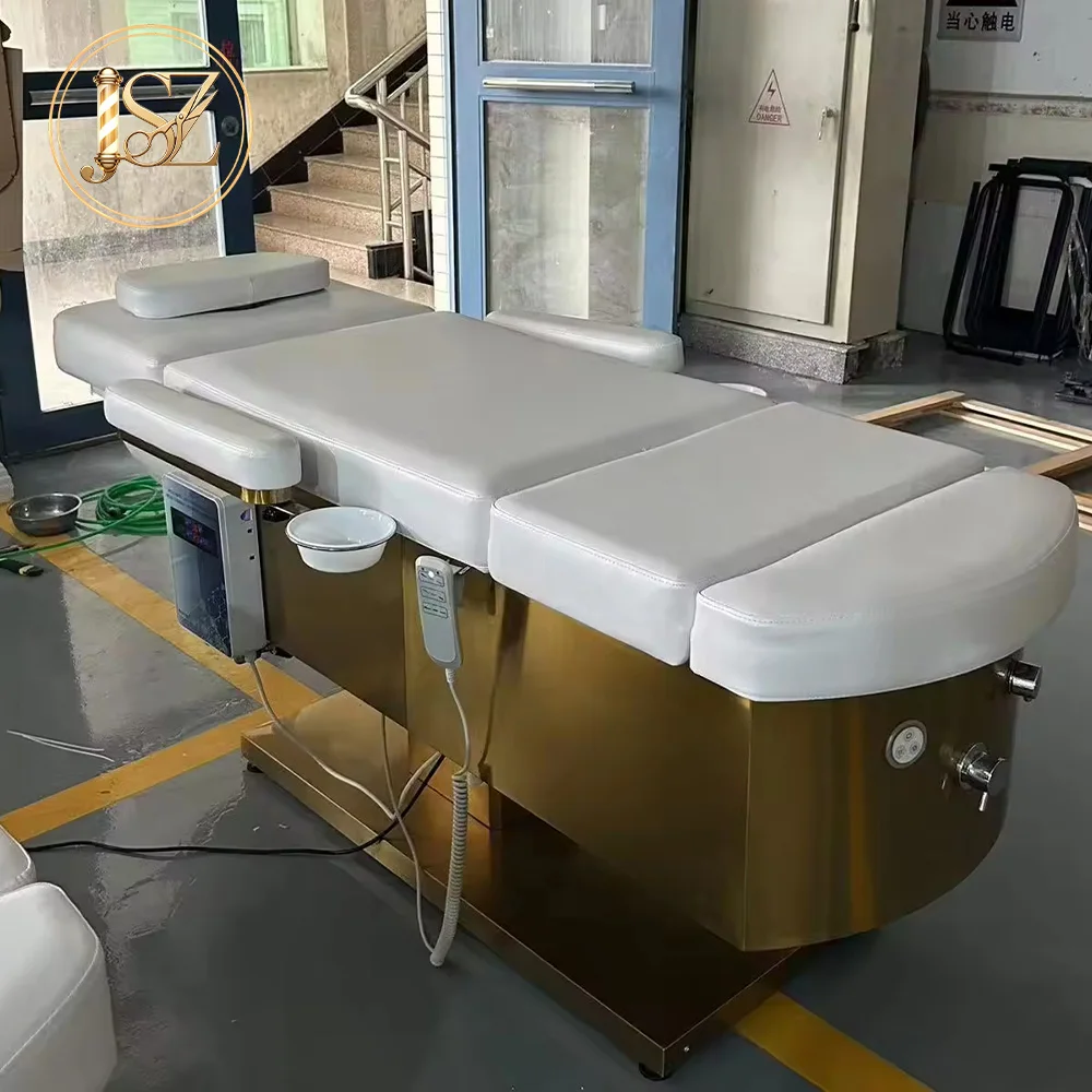 

Water Circulation System Electric Hairdressing Bed Multifunctional Beauty Foot Bath Shampoo Bed