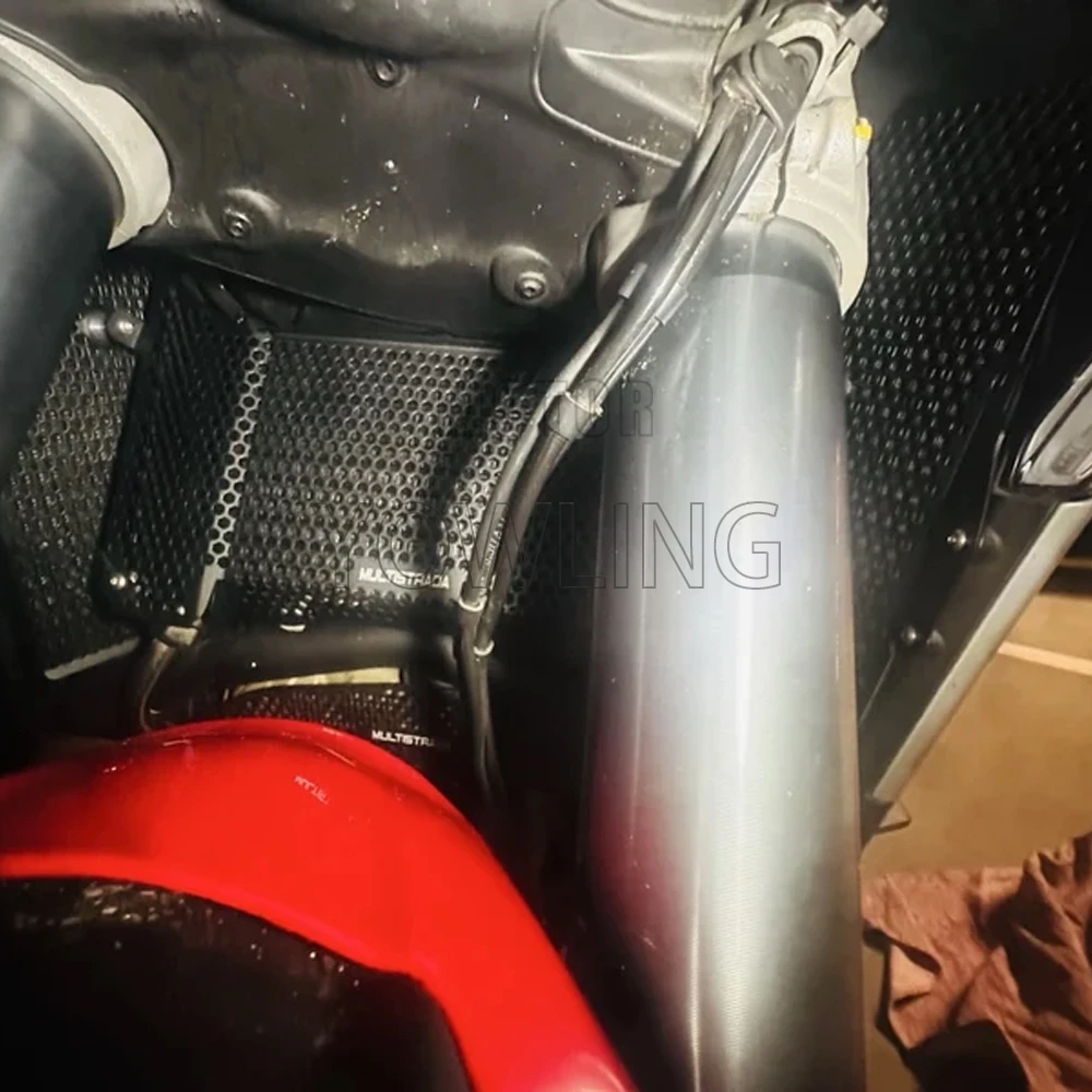 

2025 2026 Radiator Guard Protector Grille Cover FOR Ducati Multistrada V4 S V4S Sport 2021- 2023 2024 Multistrada V4 Pikes Peak