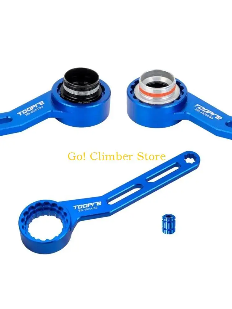 

Q84C велосипедный ключ из алюминиевого сплава 39 мм/41 мм/44 мм/46 мм/49 мм 6 в 1 полый ключ с центральной осью для BB-R9100