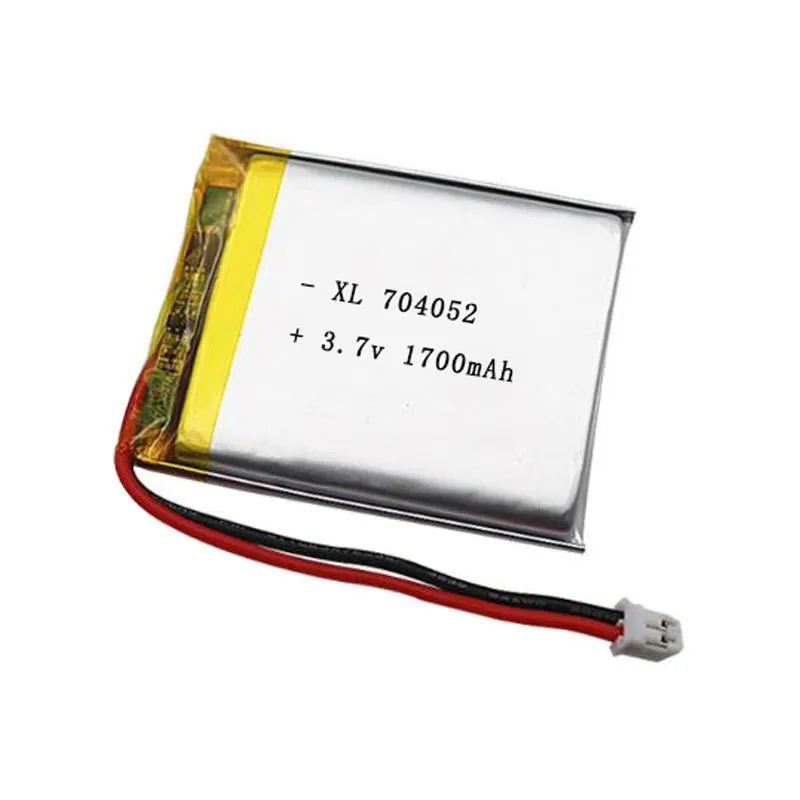 แบตเตอรี่สำหรับหูฟังแบตเตอรี่โทรศัพท์โพลิเมอร์704052ขนาด3.7V 1700mAh ซื้อมากขึ้น