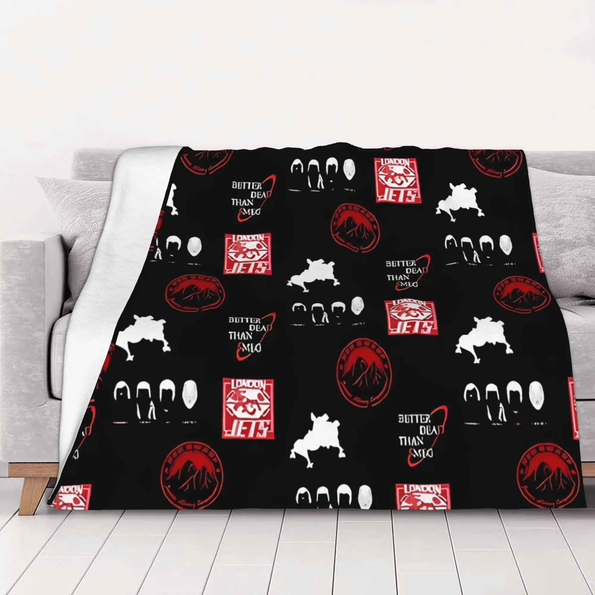 1PC home Cute Room Decor Sci Fi  Pack Theta Blanket Throw Blanket Red Dwarf Novelty Warm Blanket All Season