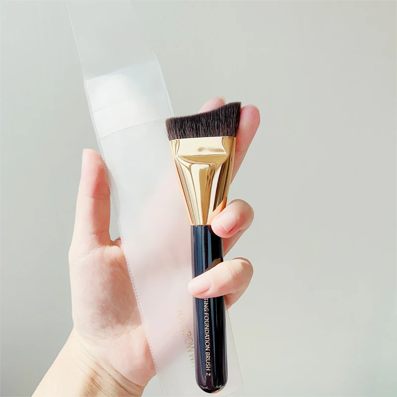 SCULPTING FOUNDATION Makeup BRUSH EL#2 - Unique Shaped Face Contour Cosmetics Brush Tool