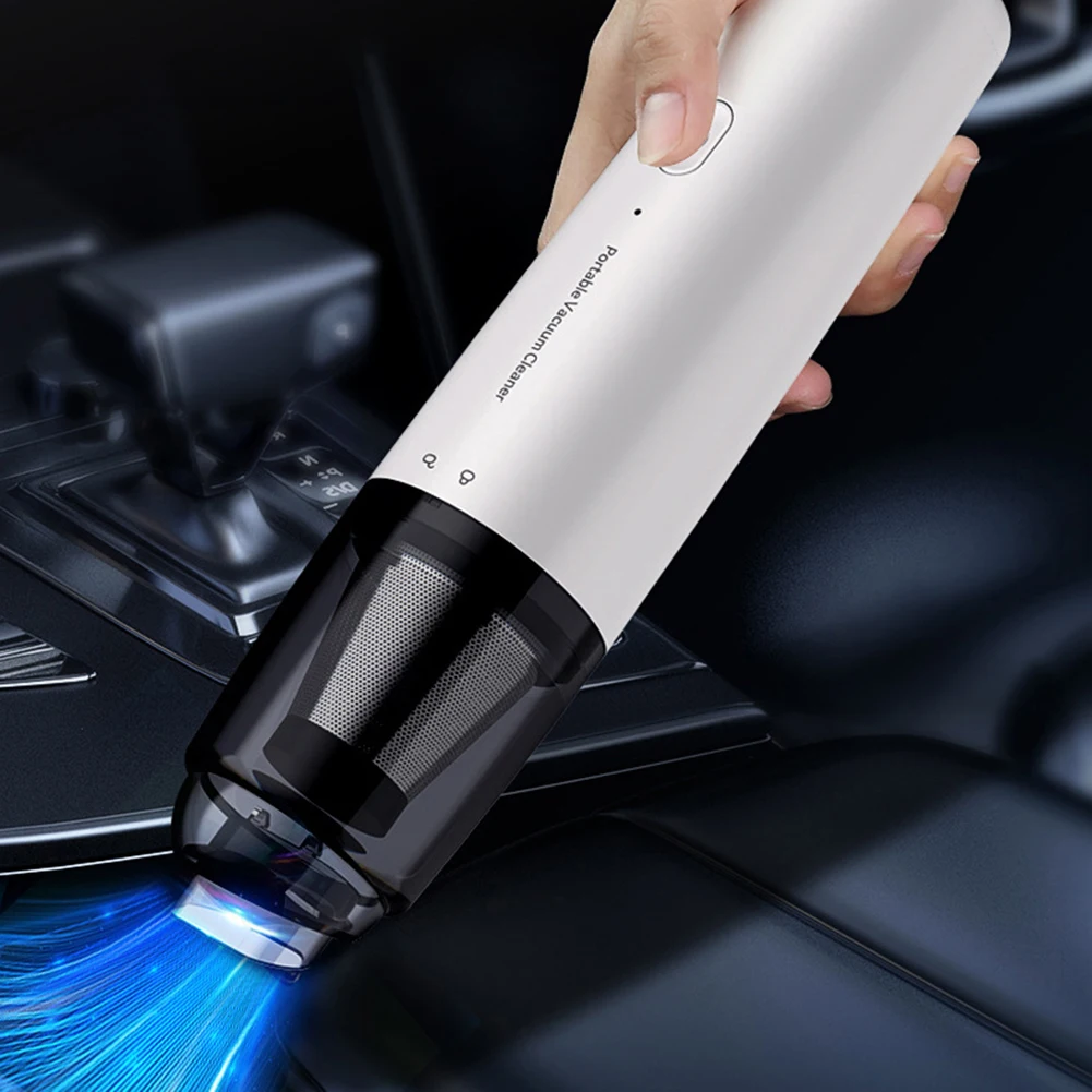 Car Handheld Vacuum Cleaner 40000 RPM Portable Cordless Car Vacuum 4000mah Wireless Car Vacuum Cleaner for Car Home Pet Office