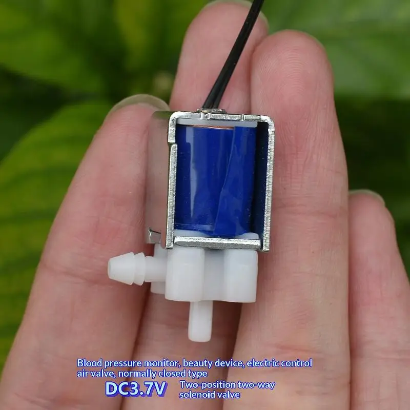 High Sensitivity Mini Solenoid Valve 2 Way DC 3.7V 5V 6V Micro Air Control Valve 1/5Pcs for Automotive Small Parts