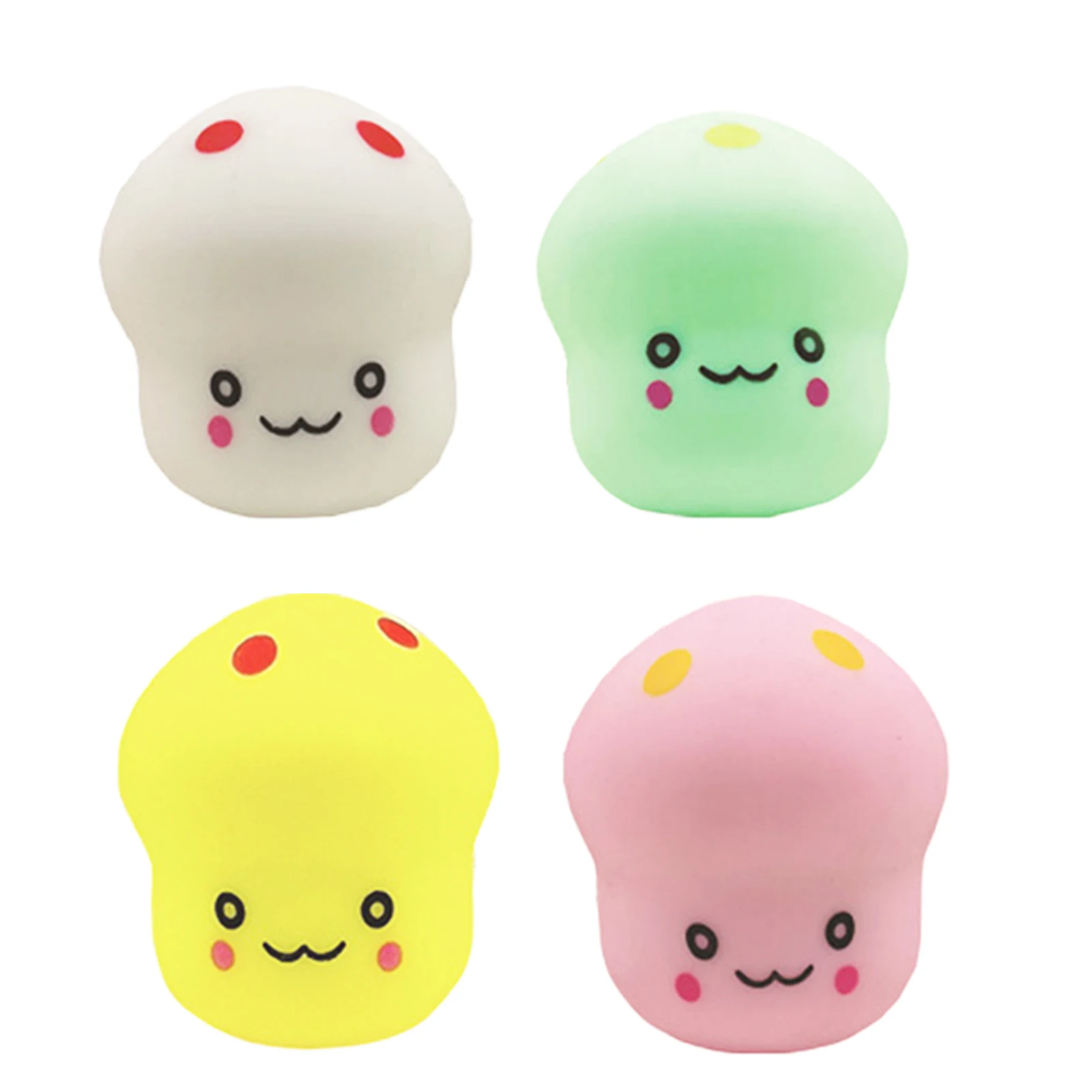Soft Mushroom Shape Stress Relief Toys Decompression For Children Adult