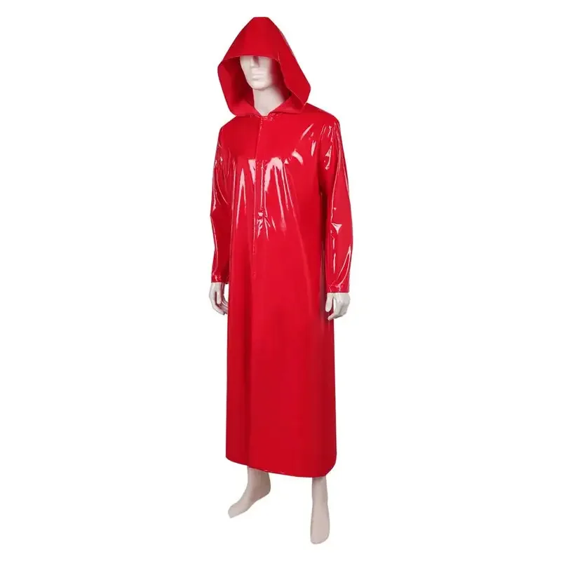 

COSda@Simone Perri Cosplay Costume Fear Movie Street Fantasia Roleplay Disguise Red Coat for Halloween Carnival Party Clothing S