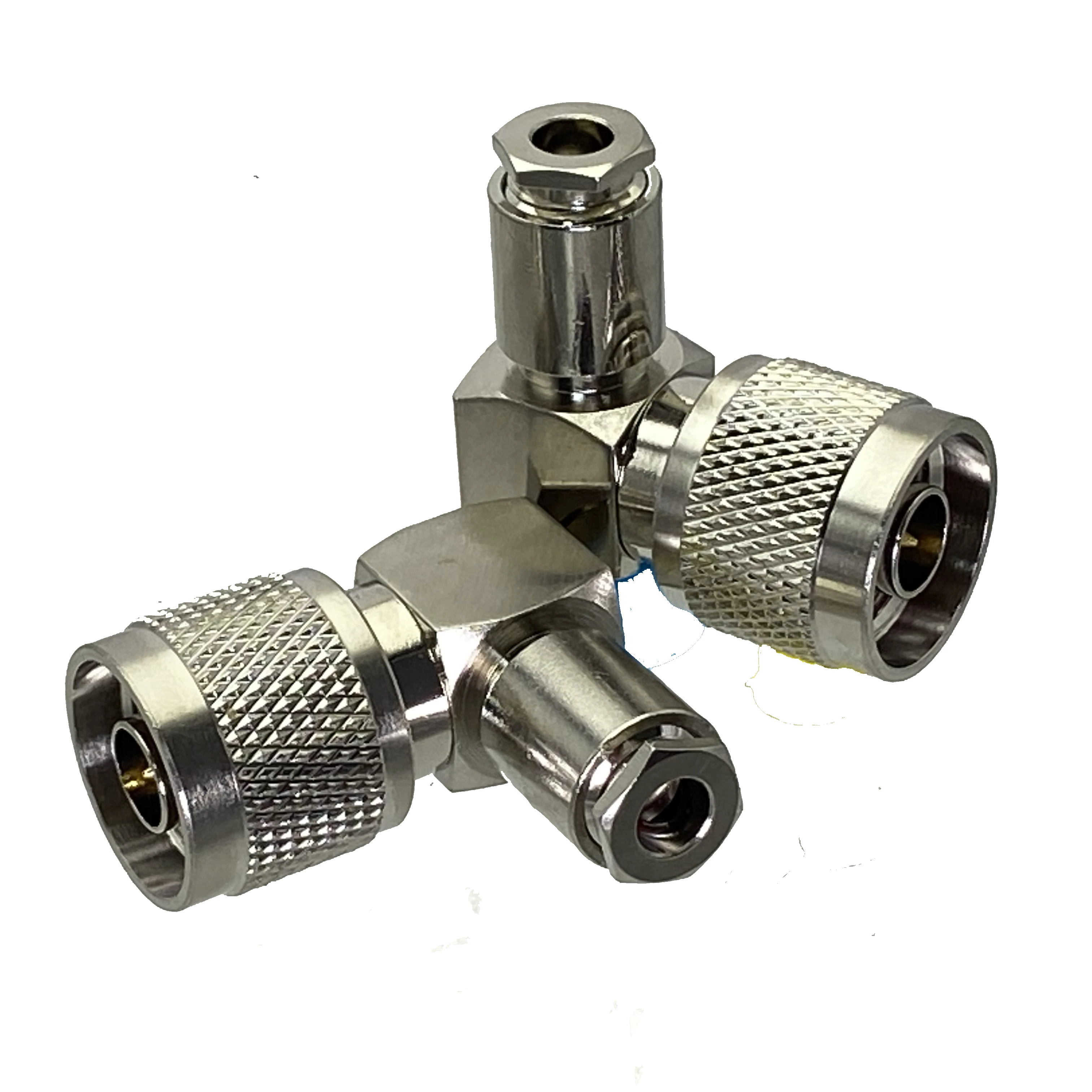 

5pcs Connector N male plug Right angle Clamp For RG58 RG142 LMR195 RG400 cable RF Coaxial Wire Terminals