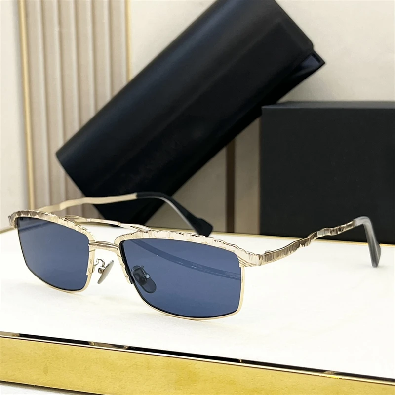 Men Sunglasses Women 2025 Rectangle Germany Luxury Brand KUB Maske H57 Alloy Shades Eyewear Outdoor Glasses For Sun Travel